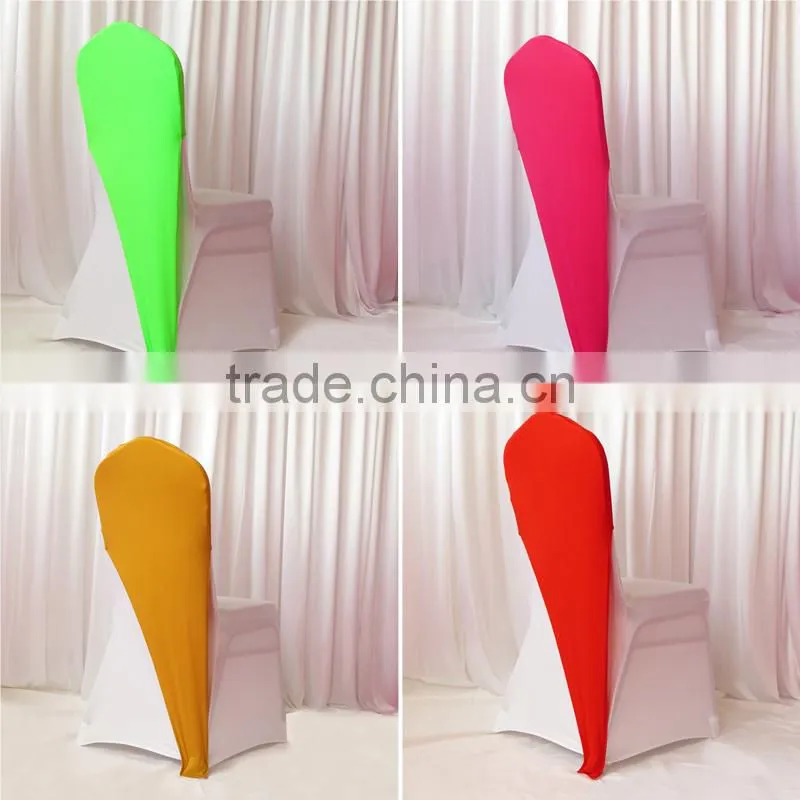gold spandex chair cover cap