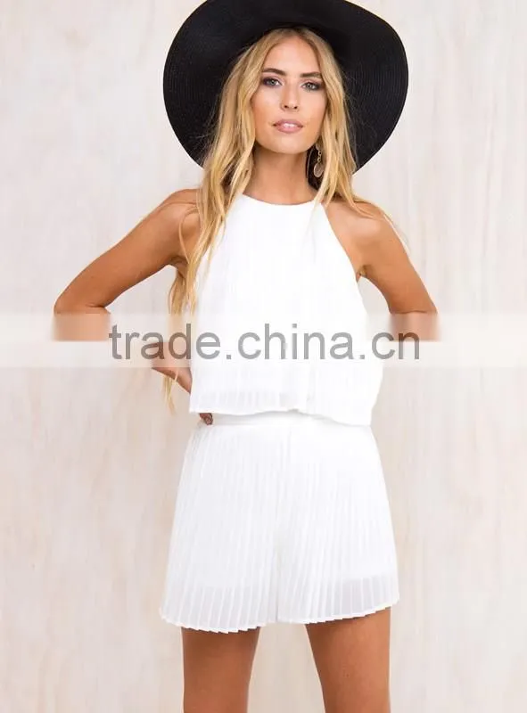 2015 Summer women apparel white hot short made with lining