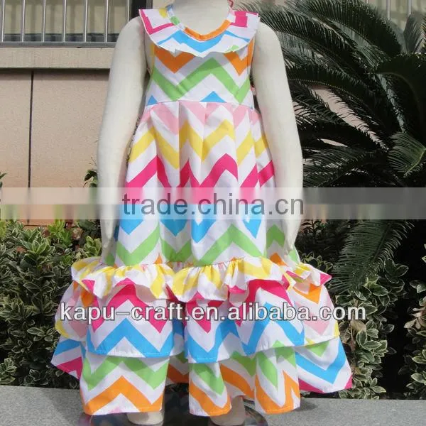 Fancy baby smocking dresses wholesale maxi chevron dresses