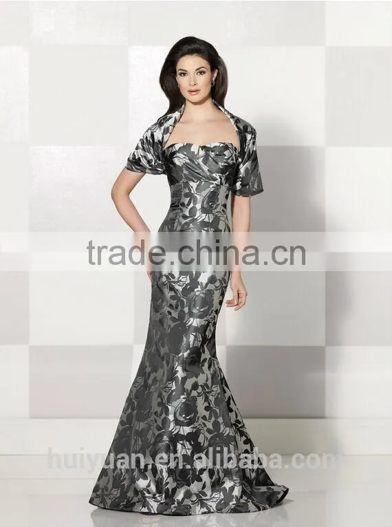 high quality colorful mother full length cap sleeve bridesmaid dress