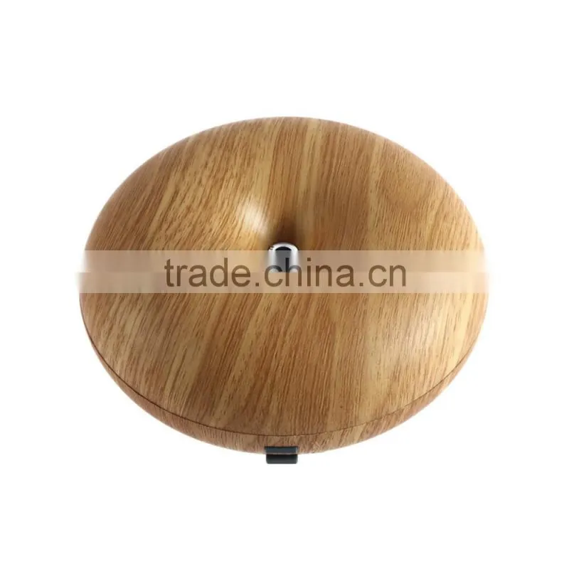 2015 HOT Wood Grain Aromatherapy diffuser air humidifier LED Night Light Ultrasonic humidifier air Aroma Diffuser mist maker