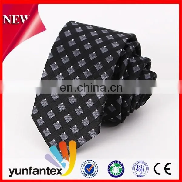 2016 handmade soild color and plaid 100 polyester tie