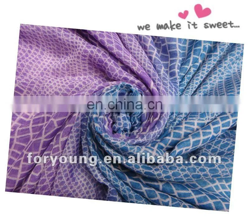 fashion two toned scarf and shawl