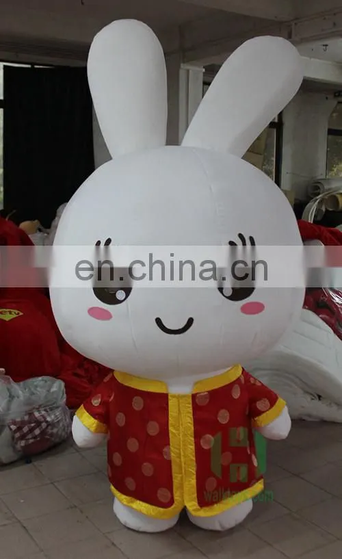 New arrival!!!HI CE fat pig funny pig inflatable mascot costume in 2 meters,animal inflatable mascot costume for hot sale