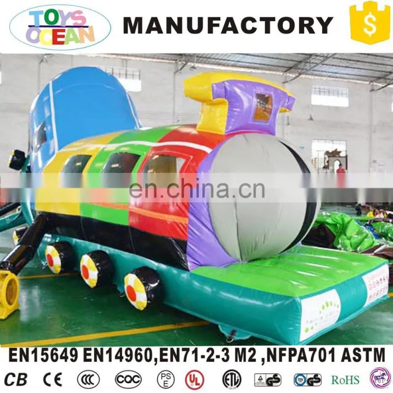Giant Long Kids inflatable caterpillar tunnel obstacle course playground