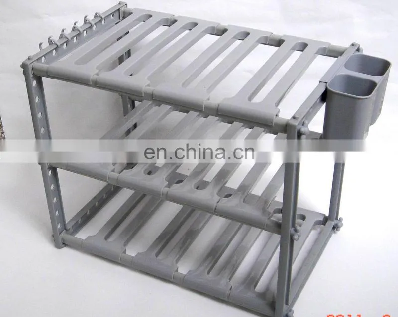 Big plastic adjustable shoe rack