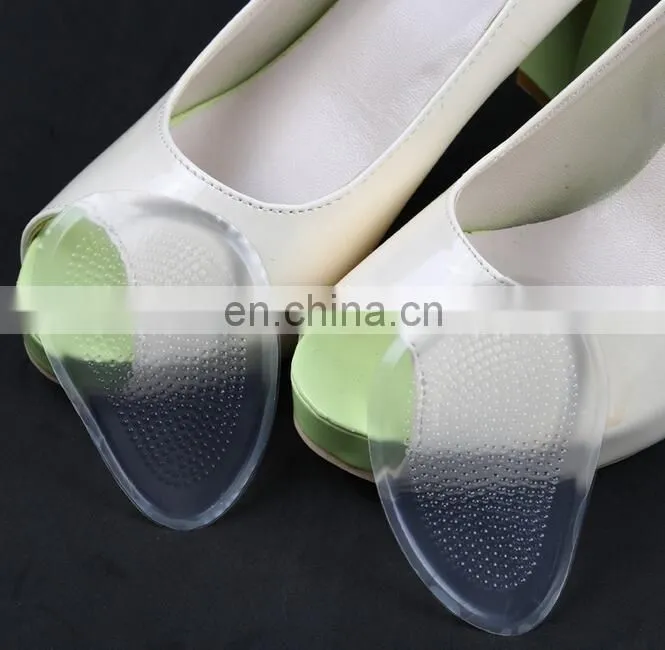 Premium Ball of Foot Cushion . Self-adhesive Soft Silicone Gel Pads Reduce Foot Pain.#DYJ-01