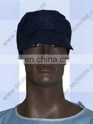 Disposable Non woven bouffant cap with peak