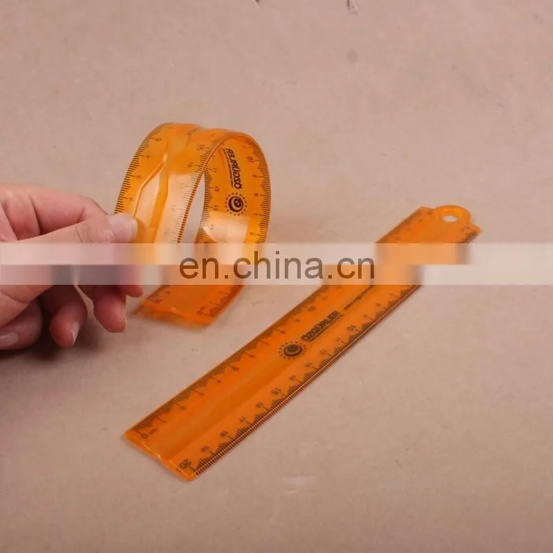 Personalized Logo Customized High Quality flexible plastic rulers