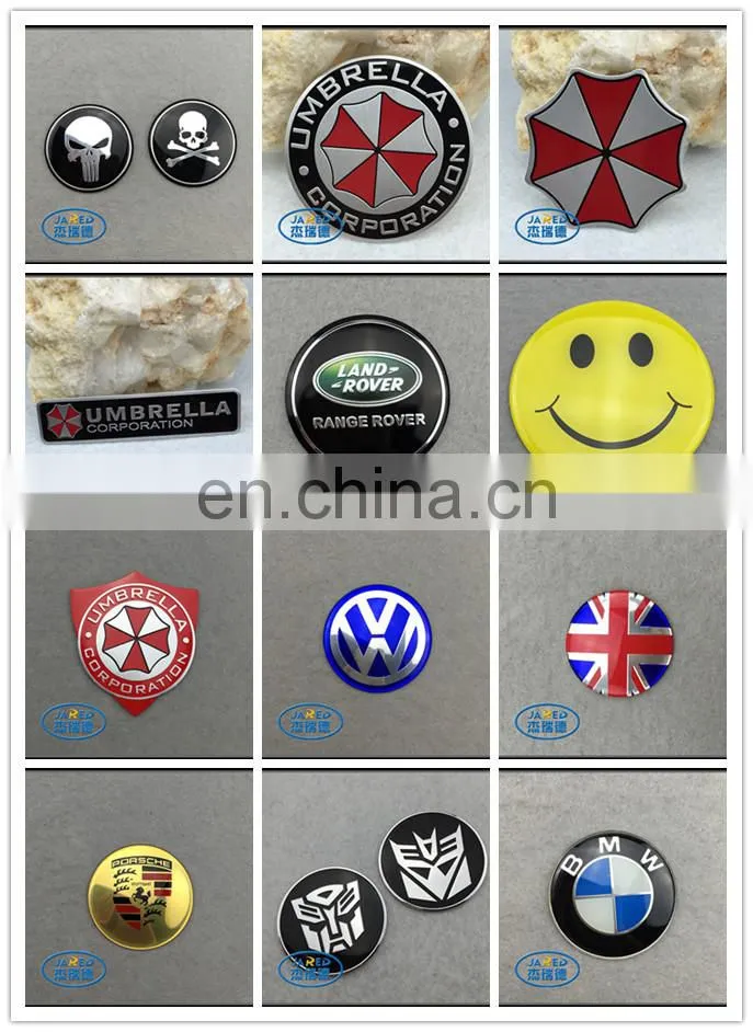 Zinc Alloy Material Custom Made Skull Car Badge for Promotion