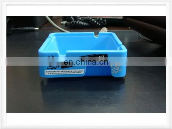 Pocket ashtray plastic ashtray cigar ashtray for square shape pass REACH
