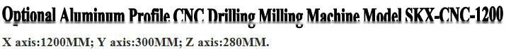 aluminum profile window cnc drilling milling machine aluminium doors window manufacturing machine