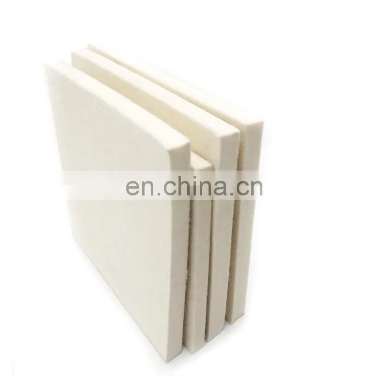 High Density dust-proof Polyester Acoustic Panel Felt Sound Absorbing Ceiling