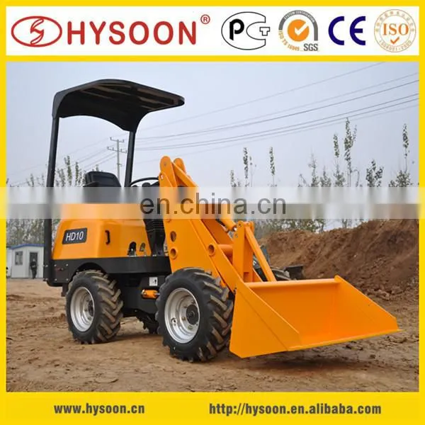 Taian hysoon 4wd Chinese affordable articulated mini wheel loader