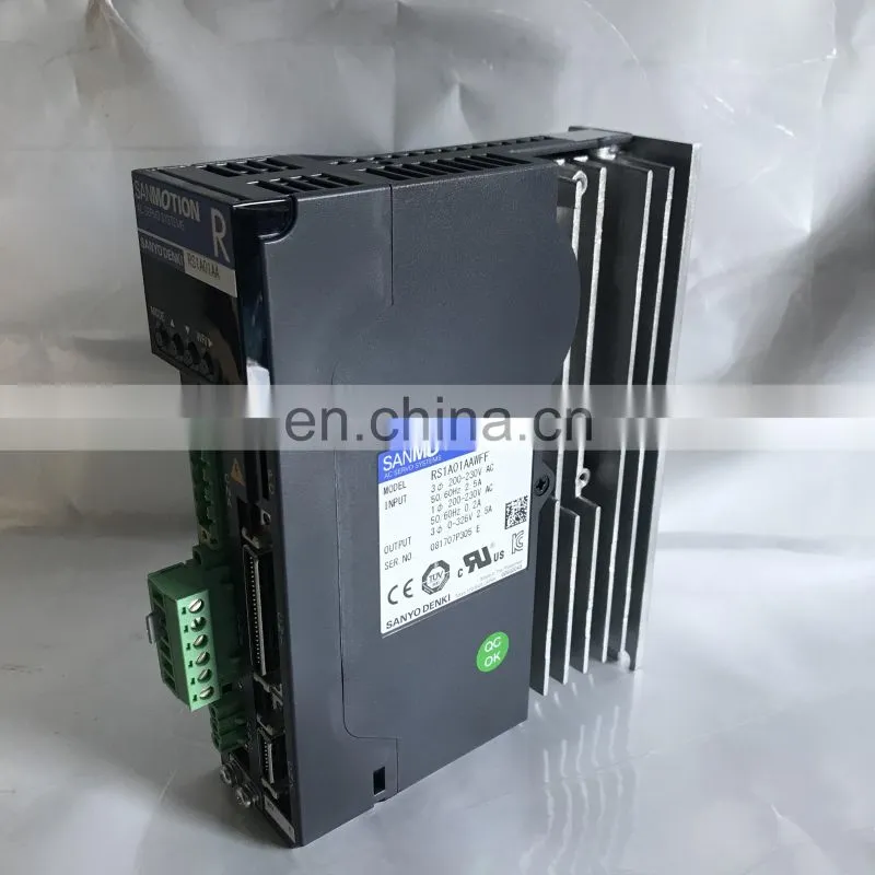 Wholesale Sanyo Denki AC Servo Motor Drive RS1A01AAWFF For CNC Machine