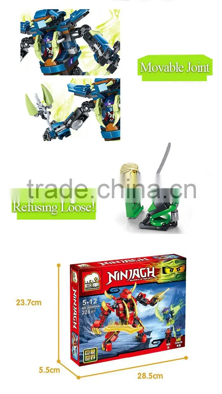 2016 new hot mecha blocks building blocks series robot