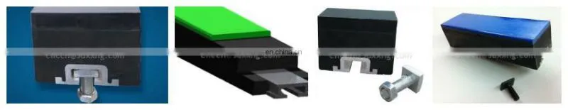 specialized impact bar/impact bed with pu bars/(1524mmx100mmx75mm) conveyor impact bar