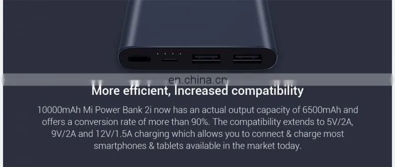 Original Xiaomi Mi Powerbank 3 10000 mAh External Battery 18W Portable Quick Charge Power bank
