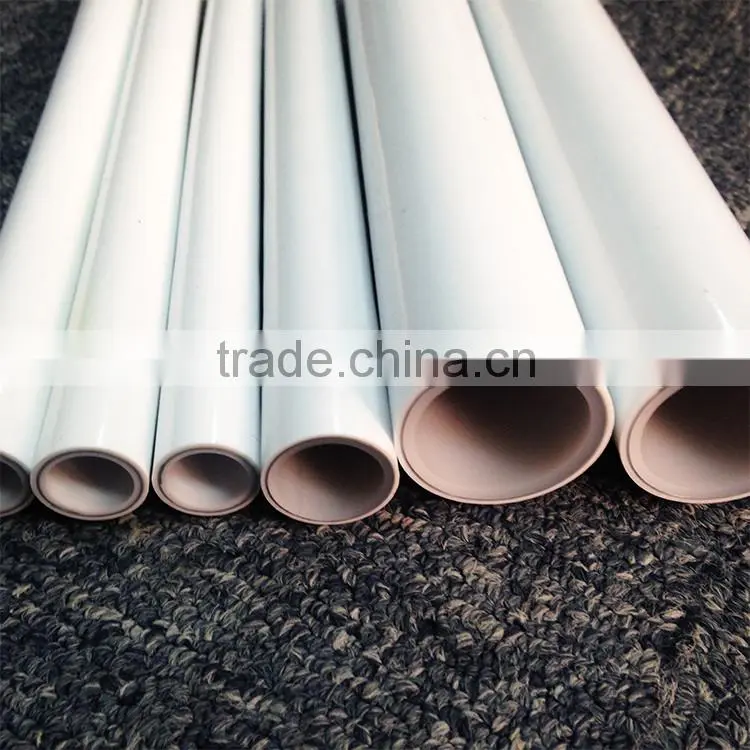 Heating system supplier flexible cold hot water pipe / overlap pex pipe for floor heating