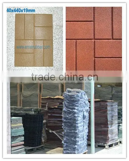 Recycled Rubber Tille