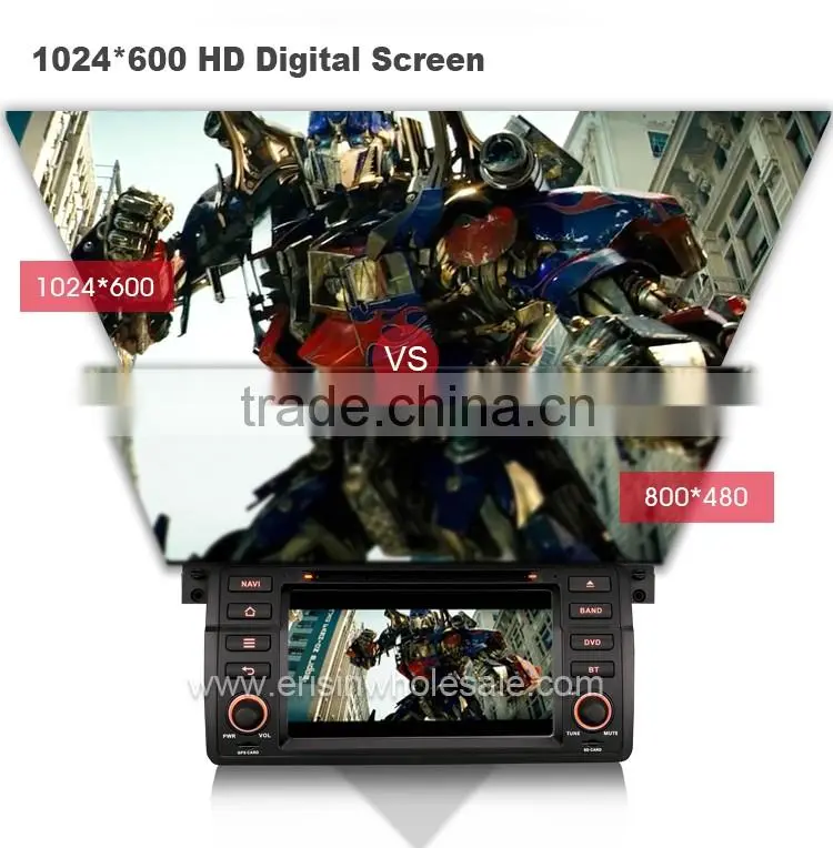 Erisin ES2046B 7" HD Touch Screen Android 4.4.4 E46 3er Car Radio DVD