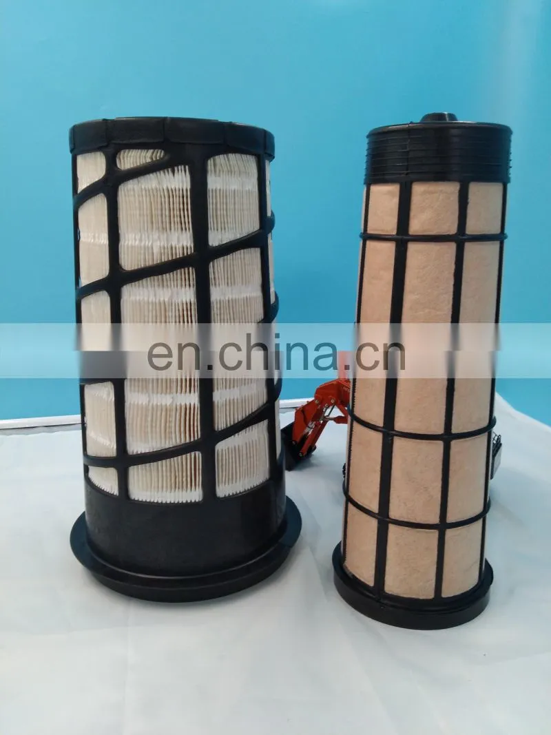 High Quality Machine Parts for Sk130-8 and SK140-8 ,YY11P00008S003, YY11P00008S002 Excavator Air Filter