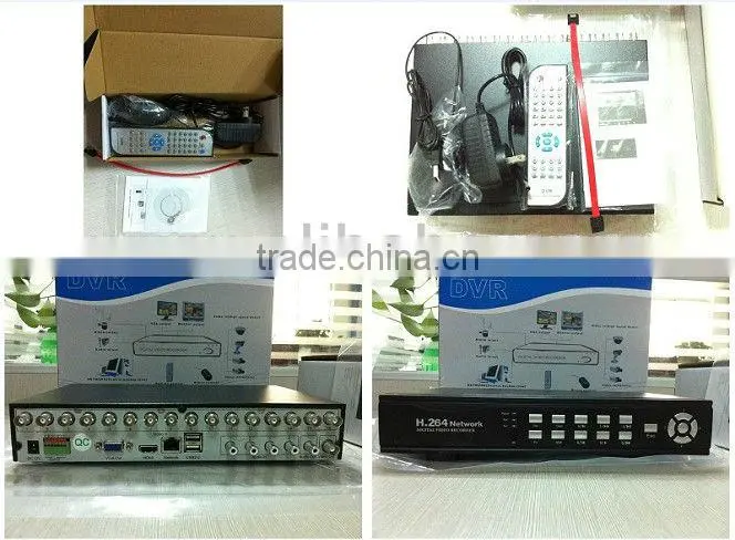 4CH 960P CVR 1.3MP/720P small weatherproof IR 20M HD CVI camera kit