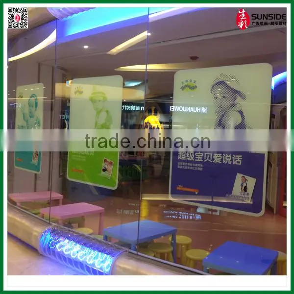UV protection vinyl sticker/UV Invisible logo sticker printing D-0627