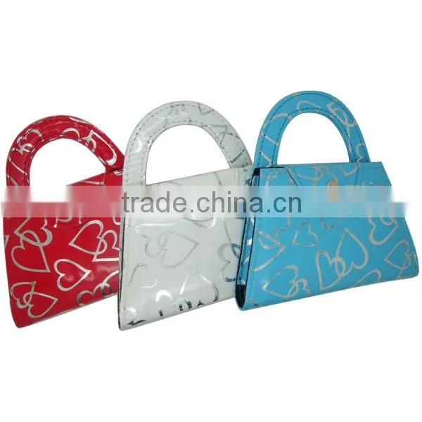 PVC pouch heart patterns sewing manicure set gift for mother sewing kit sewing set
