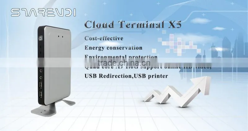 RDP thin client cloud computer embedded linux os online video
