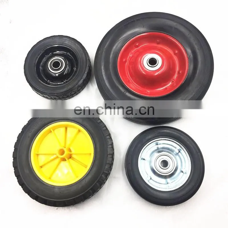 Customized Processing and Assembly High Quality Solid Rubber Wheel