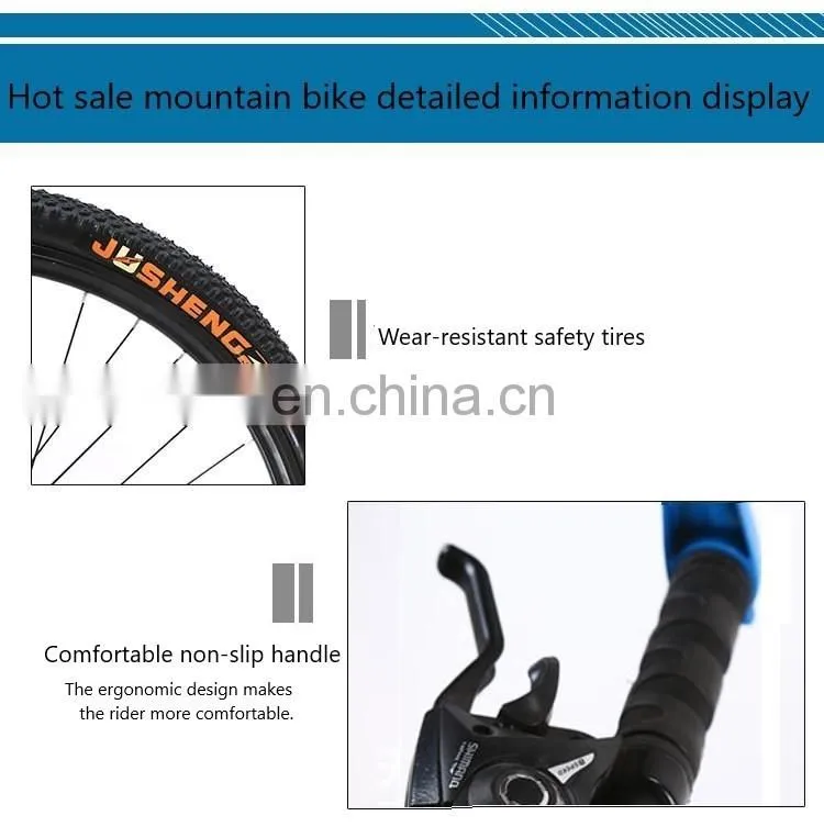 Direct supply 26 inch 21 speed variable speed shock-absorbing mountain bike male and female student bike