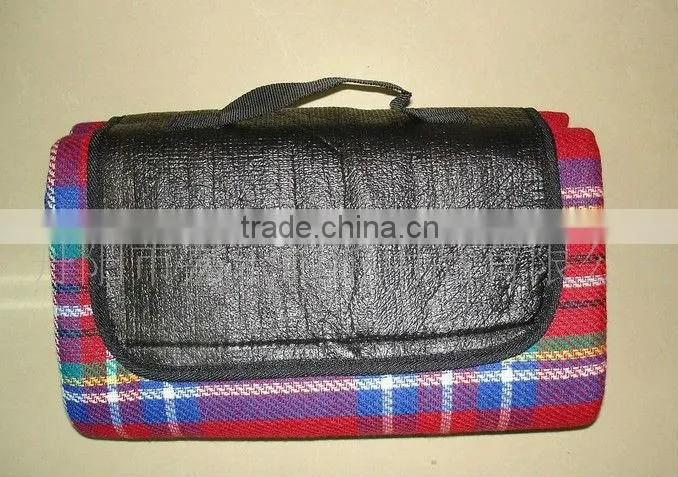 acrylic waterproof PEVA backing picnic mat