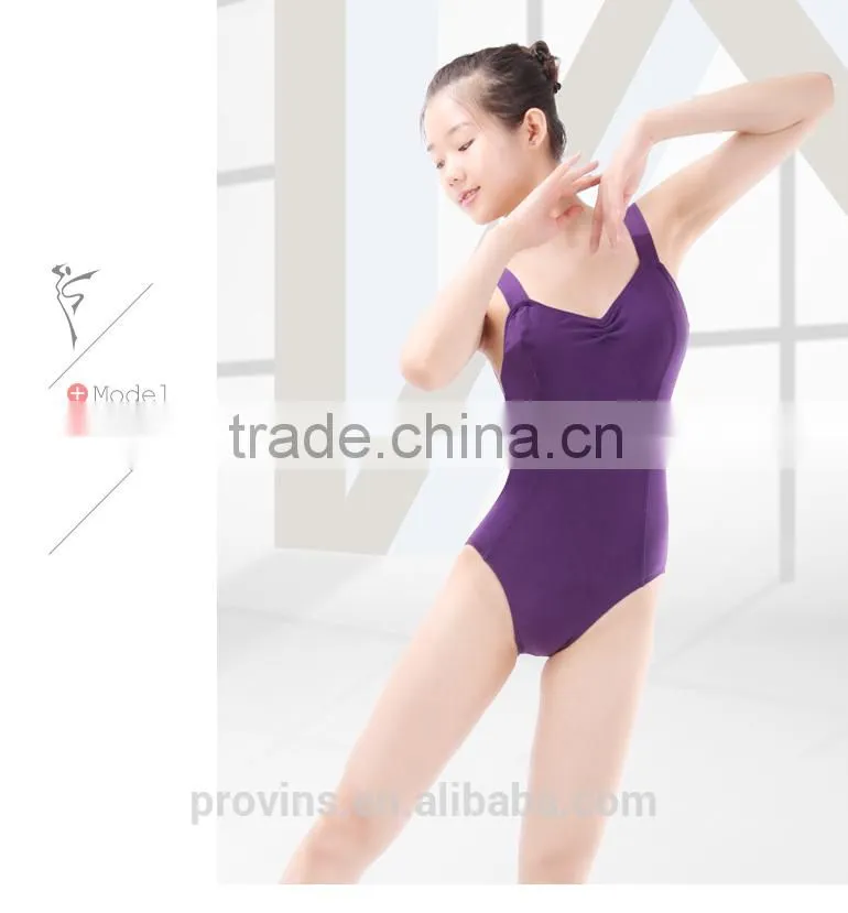 Girl Leotards, Ballet Dance Leotard, Ballet Training Leotard, Purple Leotard