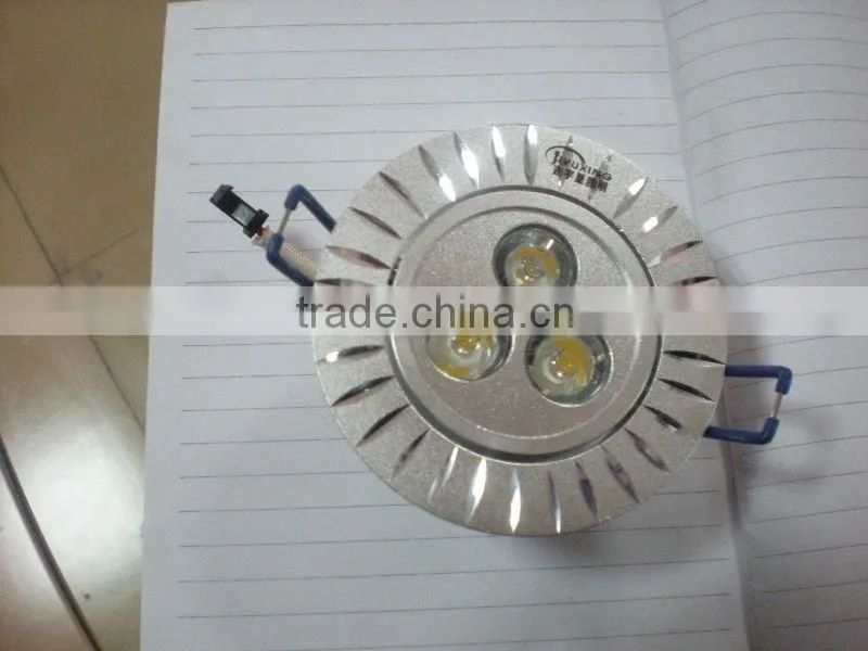 High power 3*1W led ceiling light good quality factory price