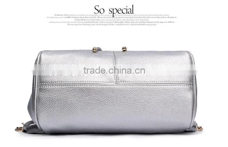 New Design female bag pu backpack fashion lady backpack