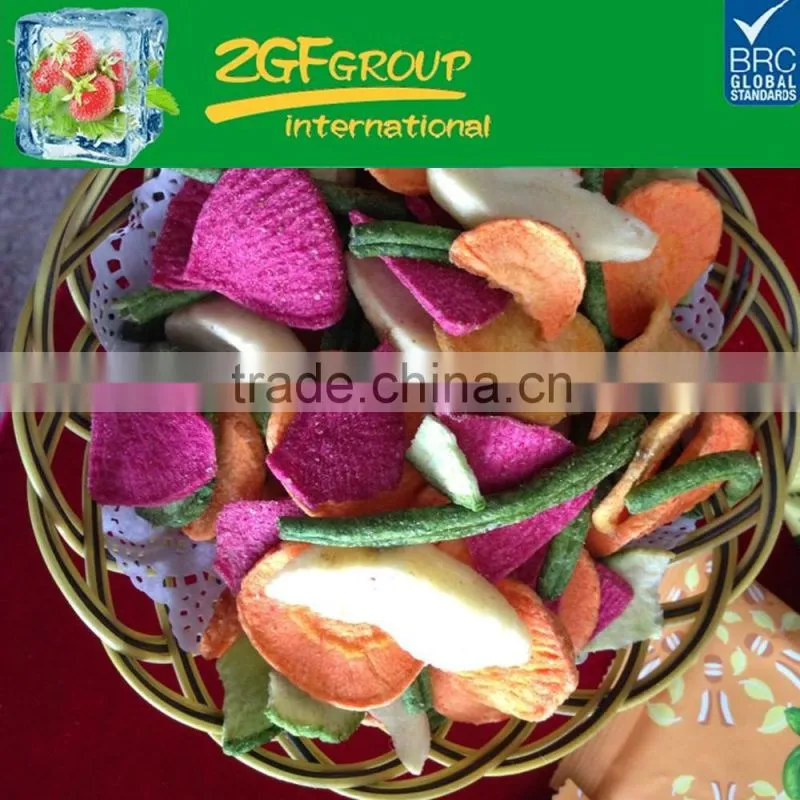 vacuum fried(VF) low temperature green beans chips healty snacks low fat