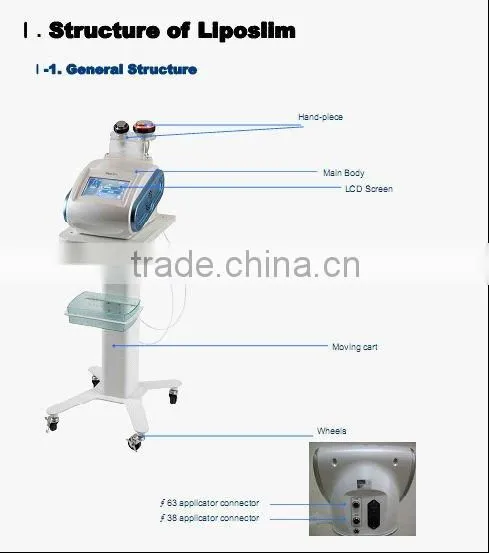 Hot New Products For 2014 Super Slimming Cavitation Machine