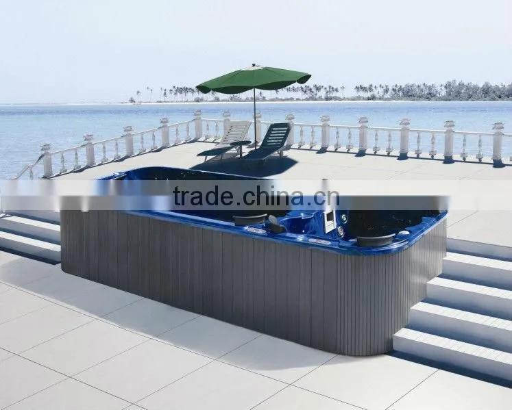 European style outdoor spa