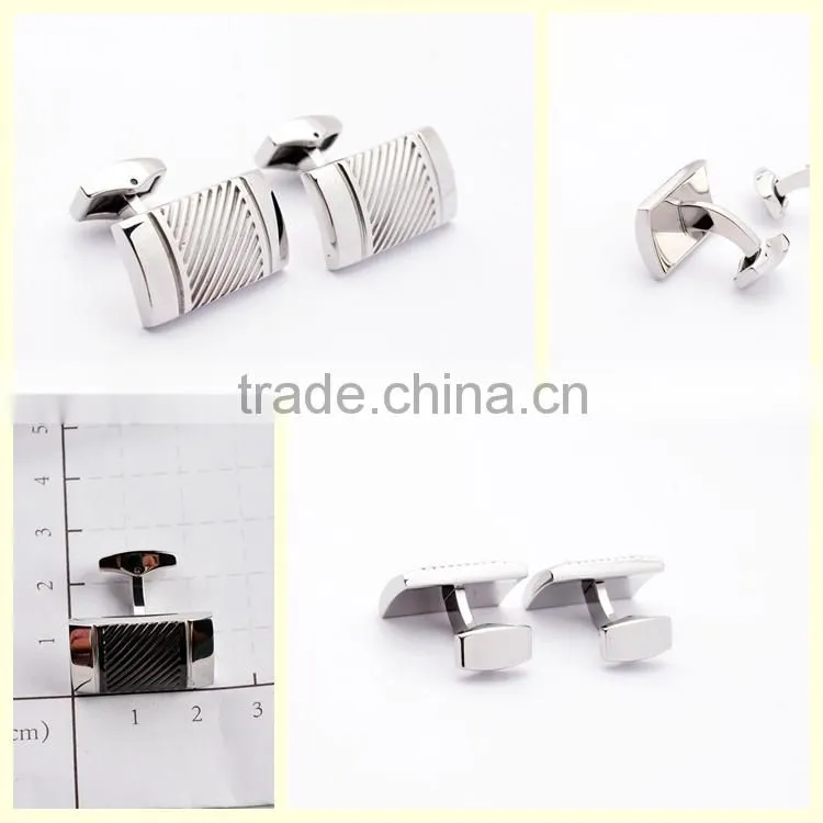 Novelties 2014 stainless steel jewelry luxury bulk cufflinks wholesale