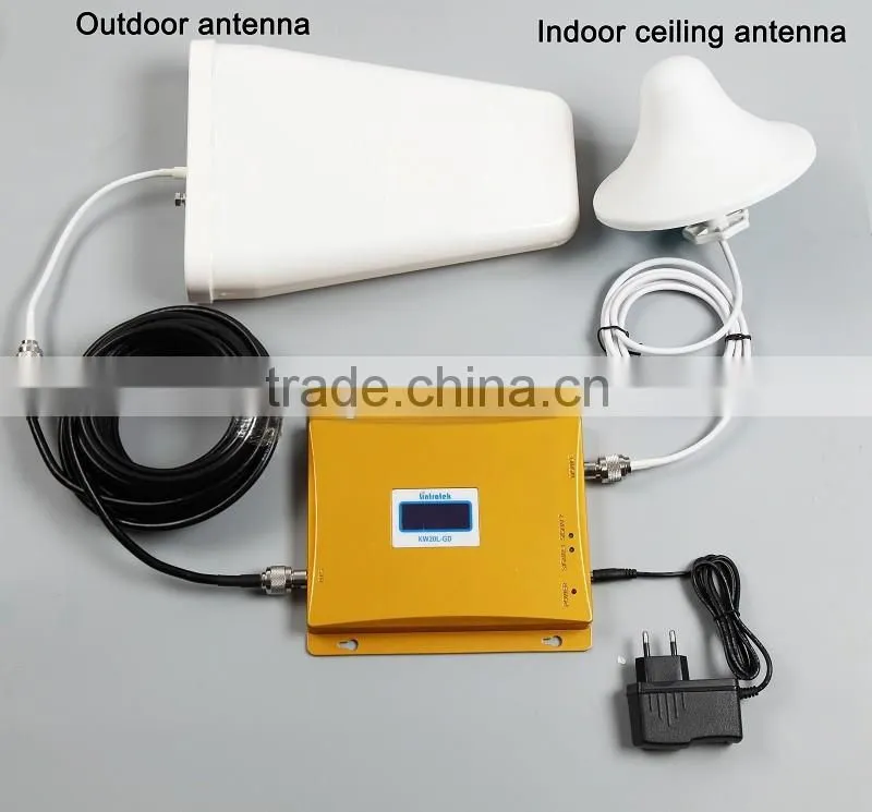 top quality mobile phone signal amplifier 20dBi dual band Booster 2g signal phone booster