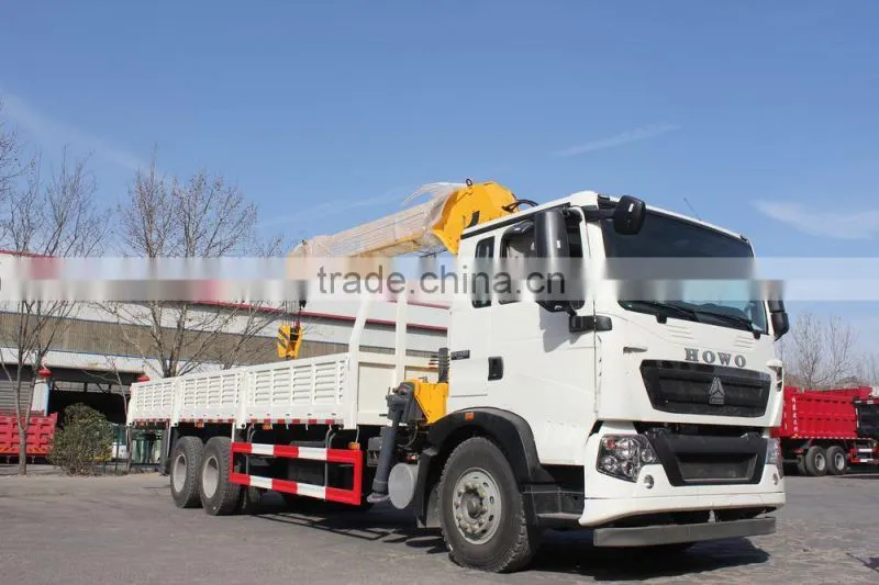 howo 6*4 336hp Truck Mounted Crane 15T