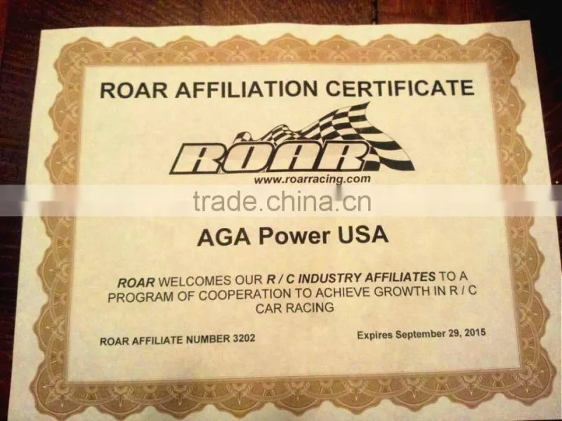 Shorty pack ROAR approved Hard case lipo for RC CAR Traxxas racing | 1/8 car Drone Helicopter Battery with bullet Connector
