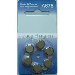 hearing aid battery A675