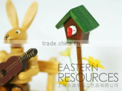 Easter Rabbit - Wooden Easter Decoration