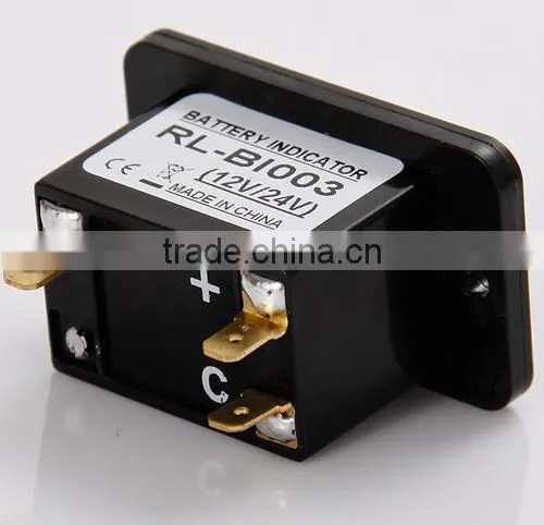 Battery charge Indicator 12V 24V 36V 48V 72V for golf carts car forklift ebike