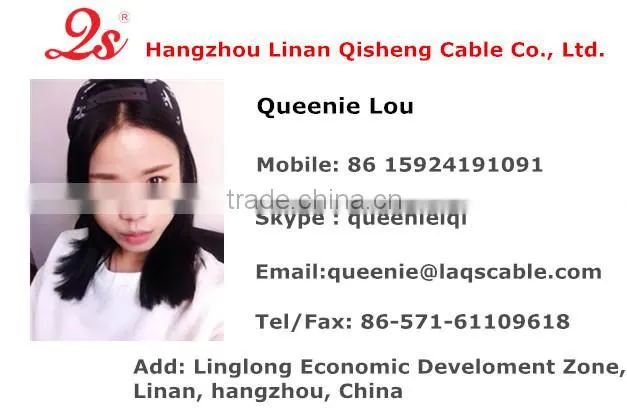 75 ohm coaxial cable RG6 Low db Loss cable and wire for CATV satellite system CE RoHS UL approved vga cable