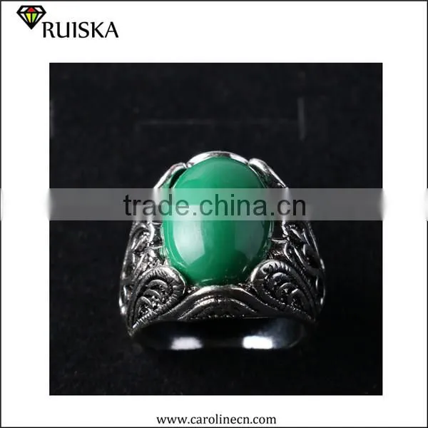 Caroline Fashion Vintage Filigree Single Stone Ring Designs