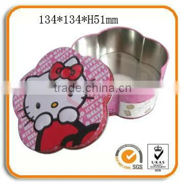 Wholesale Lovely Hello Kitty Tin Box
