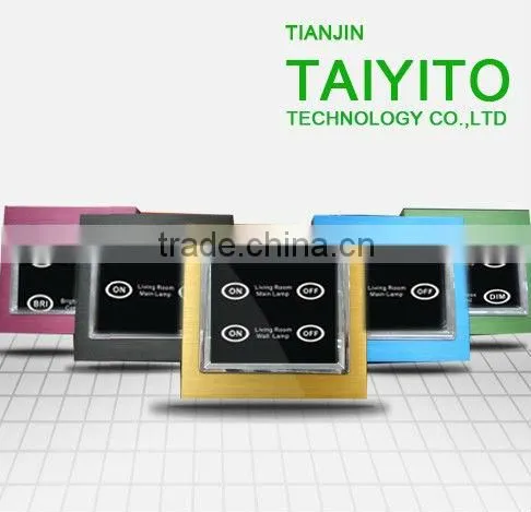 TAIYITO X10 PLC Led backlight dimmer light switch/x10 wall switch/x10 pro